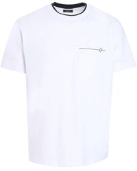 Peserico - Klassisches T-Shirt - Lyst