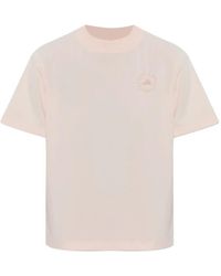 adidas By Stella McCartney - X Stella Mccartney Logo-Print T-Shirt - Lyst