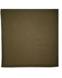 Gucci - Gg Wool Silk Jacquard Shawl - Lyst