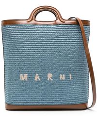 Marni - Tropicalia Straw Tote Bag - Lyst