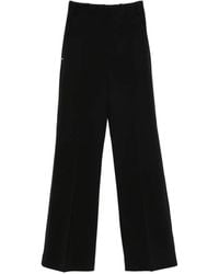 Sportmax - Volonta High-Waisted Wide-Leg Trousers - Lyst