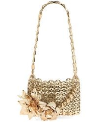 Rabanne - Nano 1969 Flower-Appliqué Shoulder Bag - Lyst