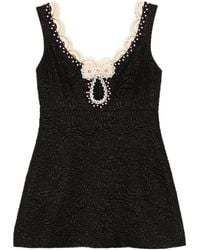 Cynthia Rowley - Vestido con detalle de cuentas - Lyst