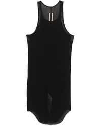 Rick Owens - Ribbed Tank Top - Lyst