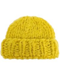 Issey Miyake - Knitted Beanie Hat - Lyst