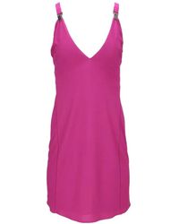 Tom Ford - Hardware-Detailed V-Neck Mini Dress - Lyst