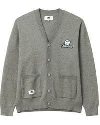 Chocoolate - Logo-Patch V-Neck Cardigan - Lyst