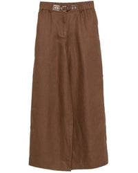 Maje - Buckle-Closure Trousers - Lyst
