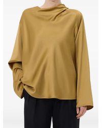 Loulou de Saison - Draped Blouse - Lyst