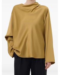 Loulou de Saison - Draped Blouse - Lyst