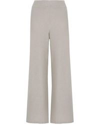 Panicale - Pantaloni Elasticizzati Con Paillettes - Lyst