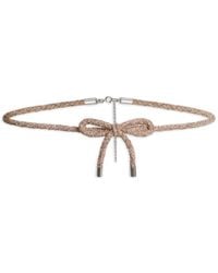 Alberta Ferretti - Ceinture En Corde À Nœud - Lyst