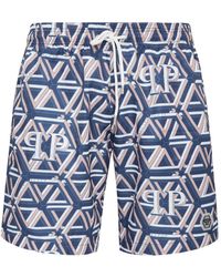 Philipp Plein - Monogram Boxer トランクス水着 - Lyst