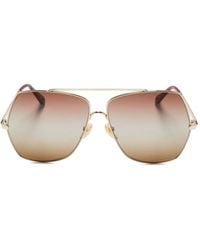 Chloé - Occhiali Da Sole Geometrici - Lyst