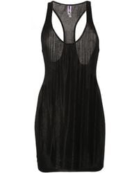 Maison Close - La Femme Amazone Ribbed Minidress - Lyst