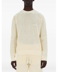 Amiri - Waffle-Knit Crew-Neck Sweater - Lyst