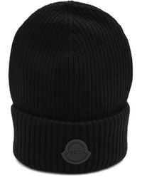Moncler - X Ee72 Wool Beanie Hat - Lyst