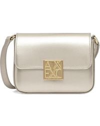 ARMANI EXCHANGE - Logo-Embellished Cross-Body Bag - Lyst