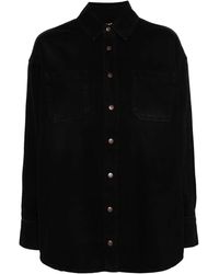 Ksubi - Oversized Long Sleeve Shirt With Classic Collar - Lyst