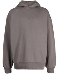 Holzweiler - Logo-Print Recycled Cotton Hoodie - Lyst