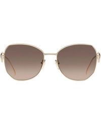 Prada - Symbole Zonnebril Met Oversized Montuur - Lyst