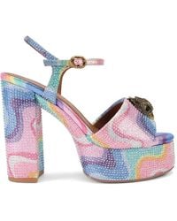 Kurt Geiger - Kensington Platform Sandals - Lyst