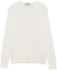 John Smedley - Elinor Fine-Knit Cardigan - Lyst