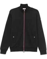 Moncler - Trimmed Cotton Sweatshirt - Lyst