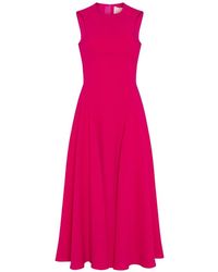 ROKSANDA - Kora Flared Midi Dress - Lyst