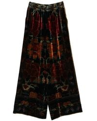 Pierre Louis Mascia - Kanada Geometric-Pattern Trousers - Lyst