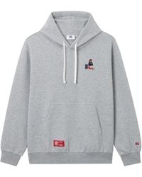 Chocoolate - X Russell Athletic Hoodie mit Logo-Stickerei - Lyst