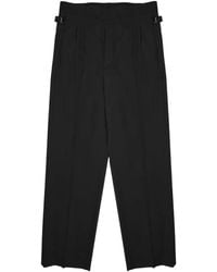 BE ABLE - Pressed-Crease Side-Adjuster Tailored Trousers - Lyst