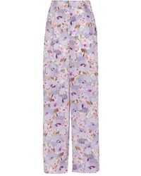 Balmain - Poppy Flower Trousers - Lyst
