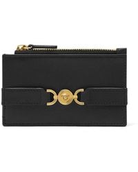 Versace - Medusa '95 Leather Card Holder - Lyst