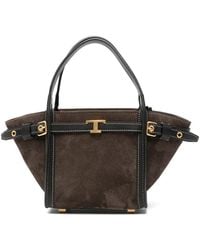 Tod's - Borsa Tote T Timeless Mini Con Fibbia - Lyst