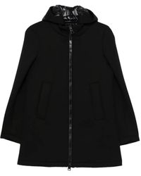 Herno - Jas Met Capuchon En Rits - Lyst