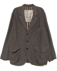 Ziggy Chen - Blazer Met Enkele Rij Knopen - Lyst