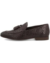 Frau - Woven Tassel Loafers - Lyst