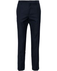Paul Smith - Mid-rise Tailored Wool Trousers - Lyst