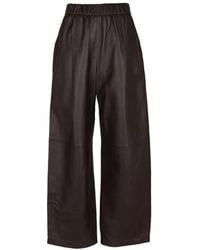 A.L.C. - Pantalon Palmer En Cuir - Lyst