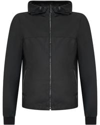 Moorer - Giacca Con Cappuccio E Zip - Lyst