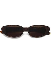 Retrosuperfuture - Oval-Frame Vega Sunglasses - Lyst