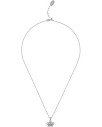 Juicy Couture - Heritage Crown Necklace - Lyst