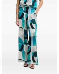 Joseph Ribkoff - Abstract-Print Palazzo Pants - Lyst