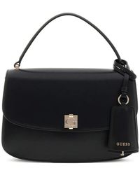 Guess - Amorette Grained Shoulder Bag - Lyst
