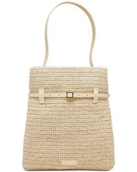 MANU Atelier - Tote Du Jour Crochet Leather Tote Bag - Lyst