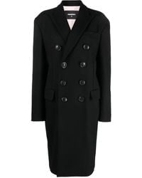 DSquared² - Double-Breasted Coat - Lyst