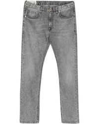 Eleventy - Mid-rise Tapered Jeans - Lyst