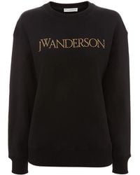 JW Anderson - Embroidered Logo Sweatshirt - Lyst