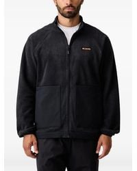 Columbia - Sauvie Sky Logo-Patch Zip-Up Sweater - Lyst